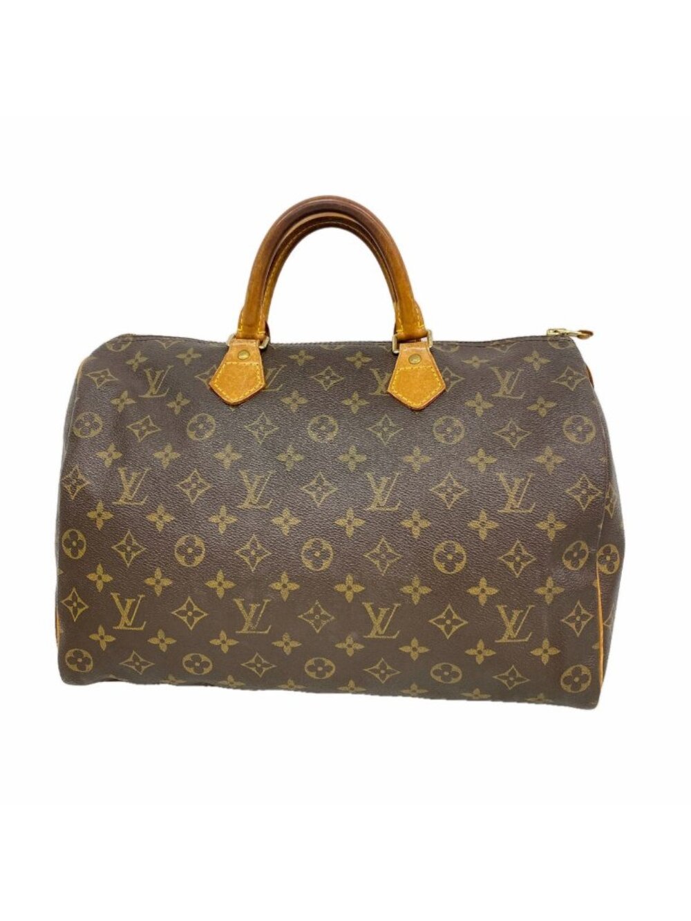 Louis Vuitton Handbag Monogram Speedy 35 Brown